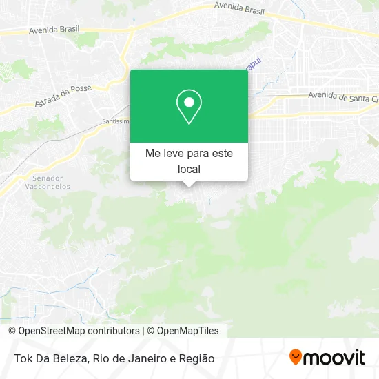 Tok Da Beleza mapa