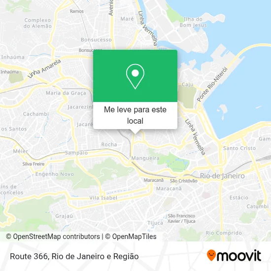 Route 366 mapa