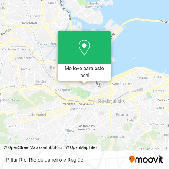 Pillar Rio mapa