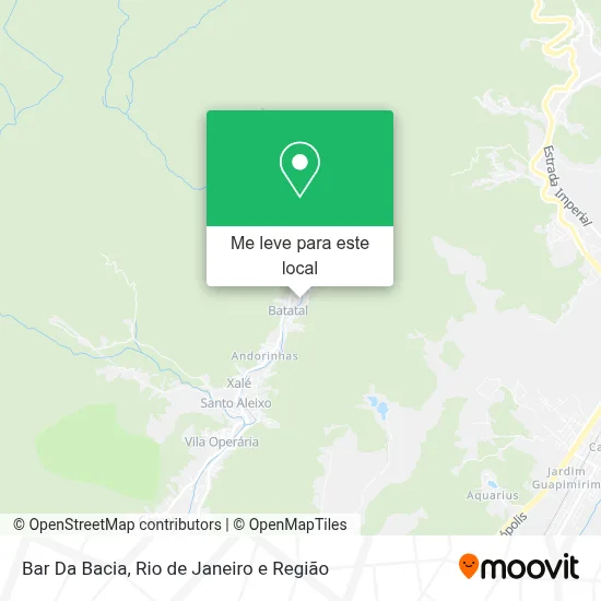 Bar Da Bacia mapa