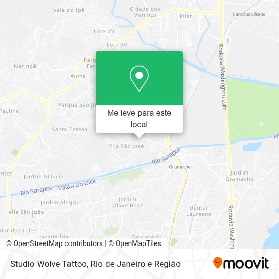 Studio Wolve Tattoo mapa