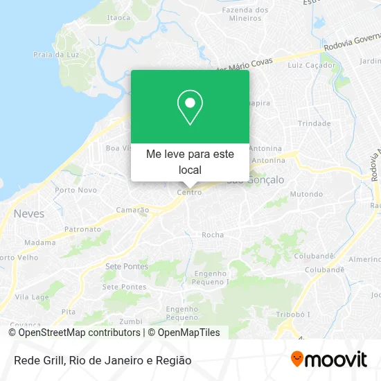Rede Grill mapa