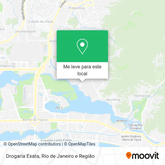 Drogaria Exata mapa