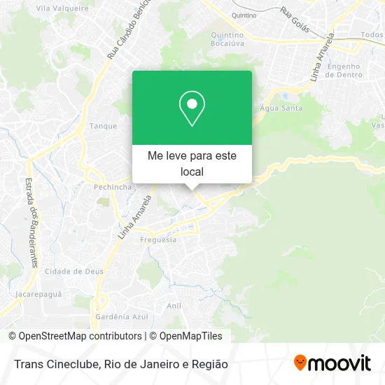 Trans Cineclube mapa