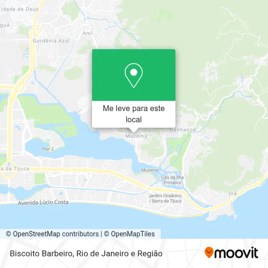 Biscoito Barbeiro mapa