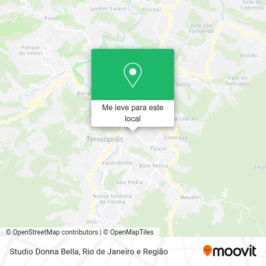 Studio Donna Bella mapa