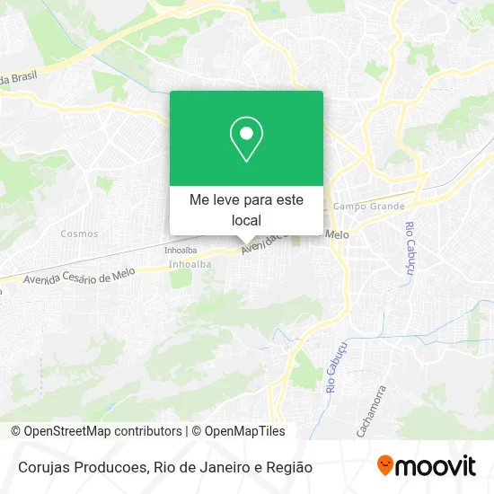 Corujas Producoes mapa