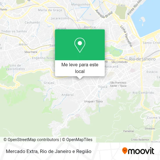 Mercado Extra mapa