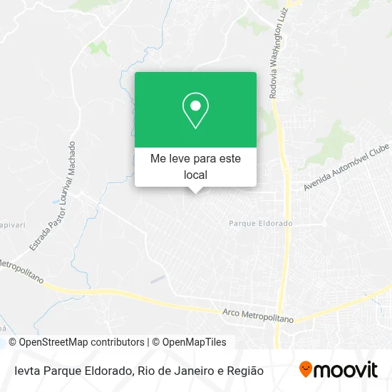 Ievta Parque Eldorado mapa