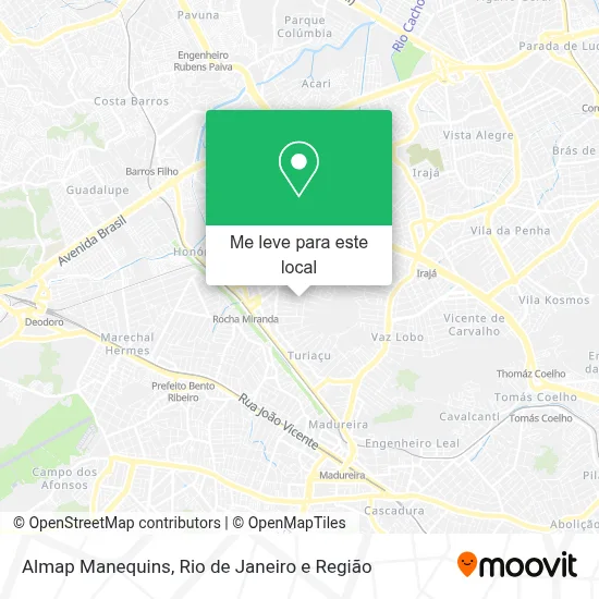 Almap Manequins mapa