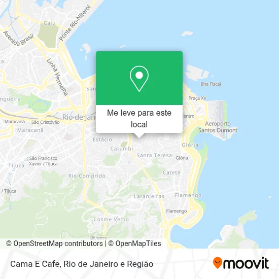 Cama E Cafe mapa