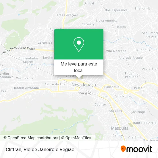 Clittran mapa