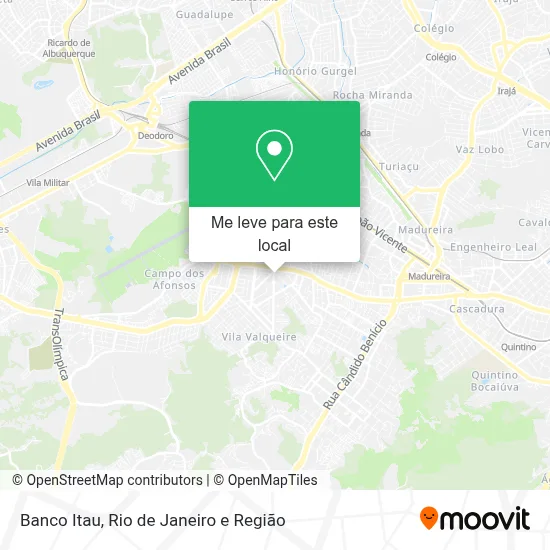 Banco Itau mapa