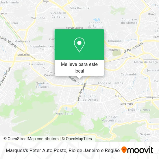 Marques's Peter Auto Posto mapa