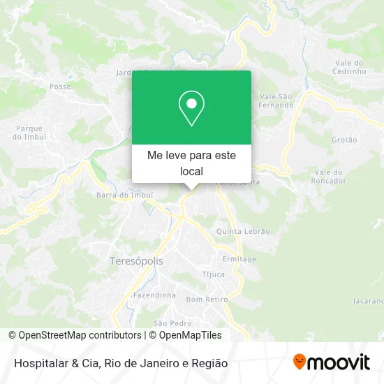 Hospitalar & Cia mapa