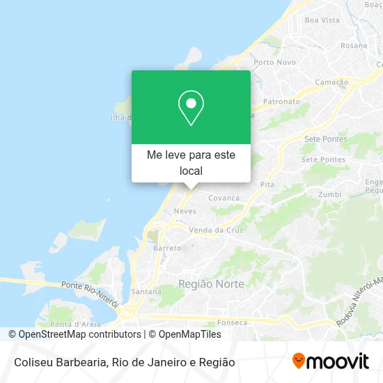 Coliseu Barbearia mapa