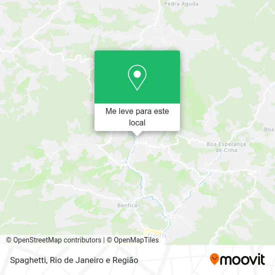 Spaghetti mapa