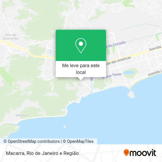 Macarra mapa