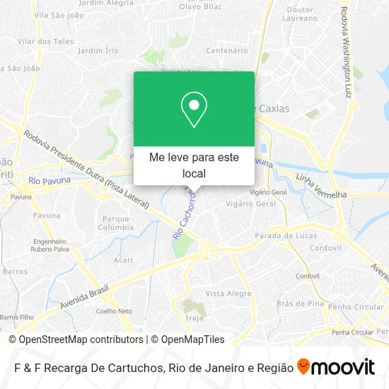 F & F Recarga De Cartuchos mapa