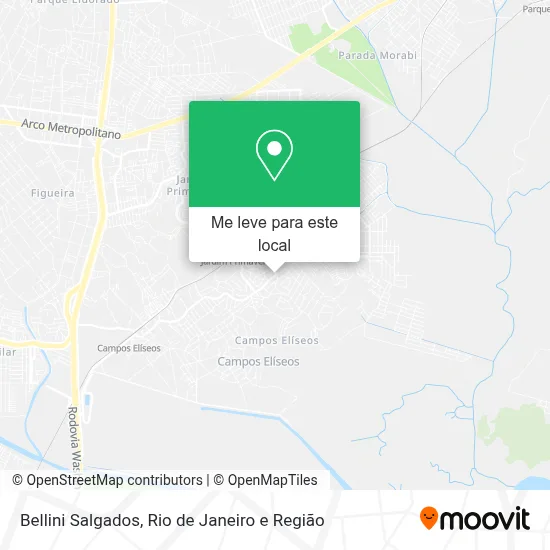 Bellini Salgados mapa