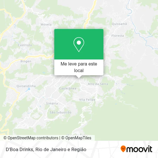 D'Boa Drinks mapa