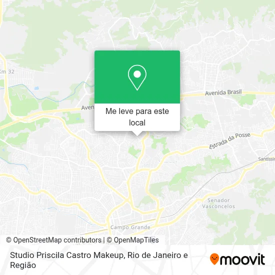 Studio Priscila Castro Makeup mapa