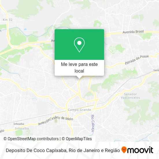 Deposito De Coco Capixaba mapa