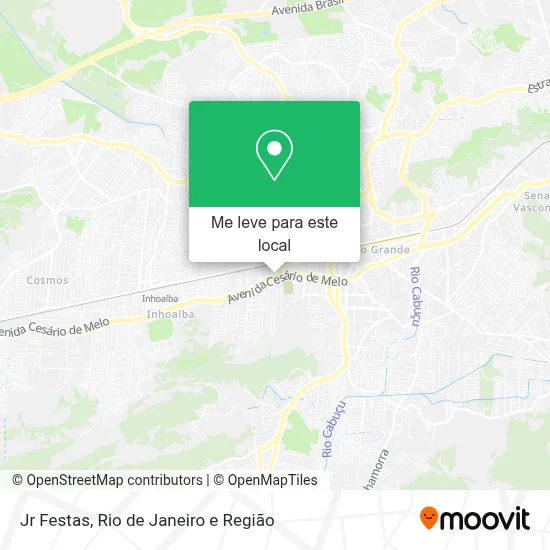 Jr Festas mapa