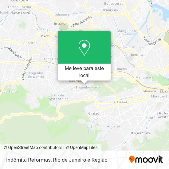 Indômita Reformas mapa