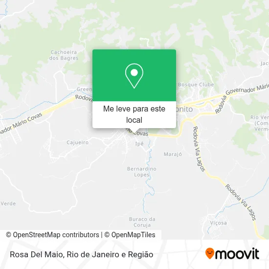 Rosa Del Maio mapa