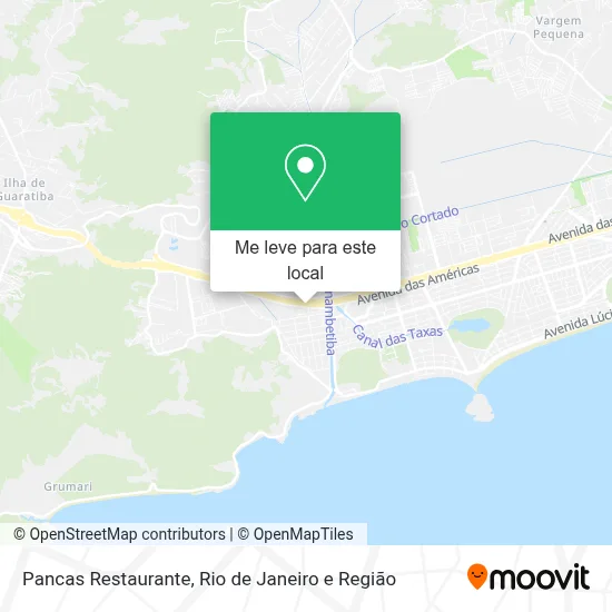 Pancas Restaurante mapa