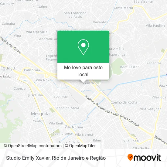 Studio Emily Xavier mapa