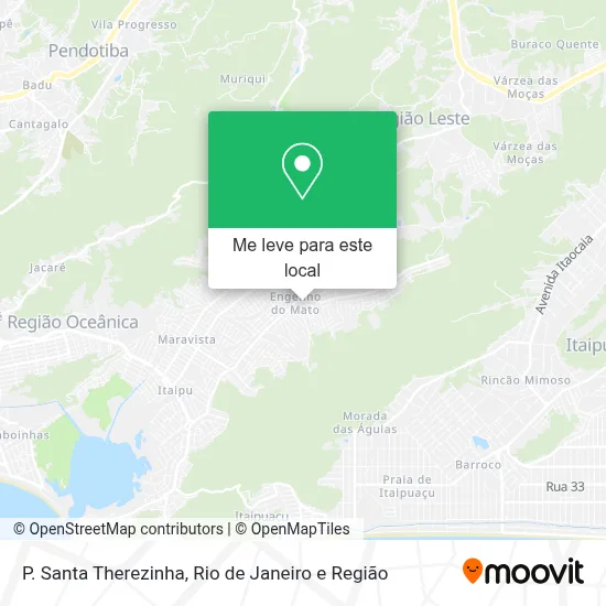 P. Santa Therezinha mapa