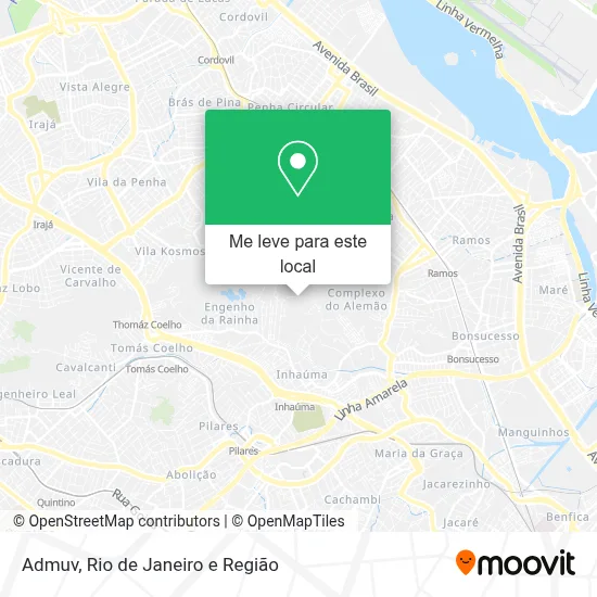 Admuv mapa