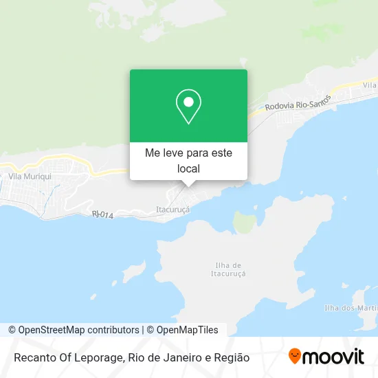 Recanto Of Leporage mapa