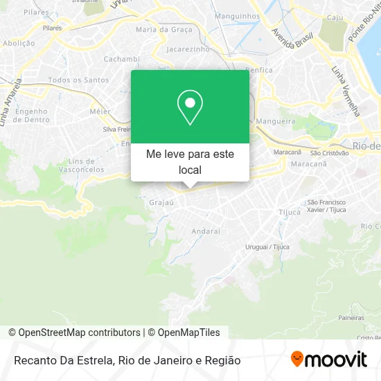 Recanto Da Estrela mapa