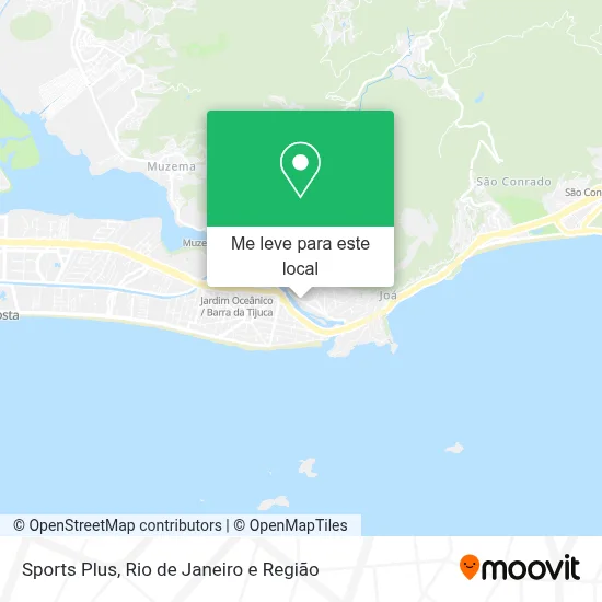 Sports Plus mapa