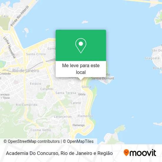 Academia Do Concurso mapa
