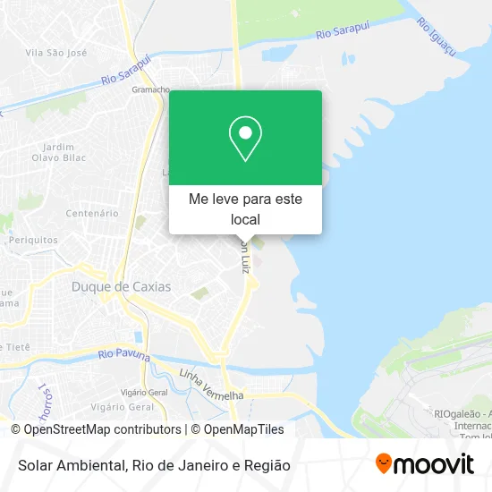 Solar Ambiental mapa