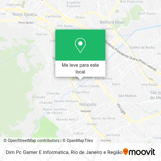 Dim Pc Gamer E Informatica mapa