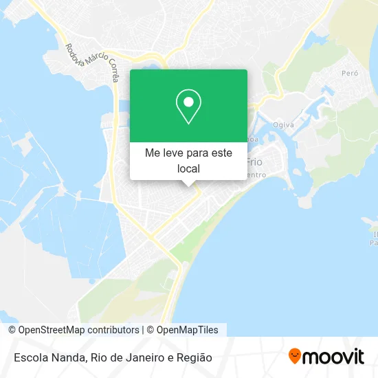 Escola Nanda mapa