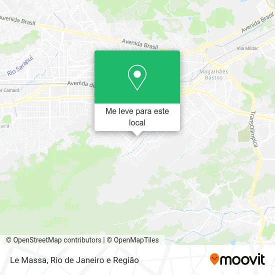 Le Massa mapa