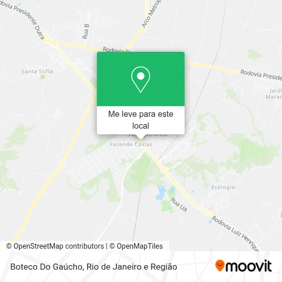 Boteco Do Gaúcho mapa