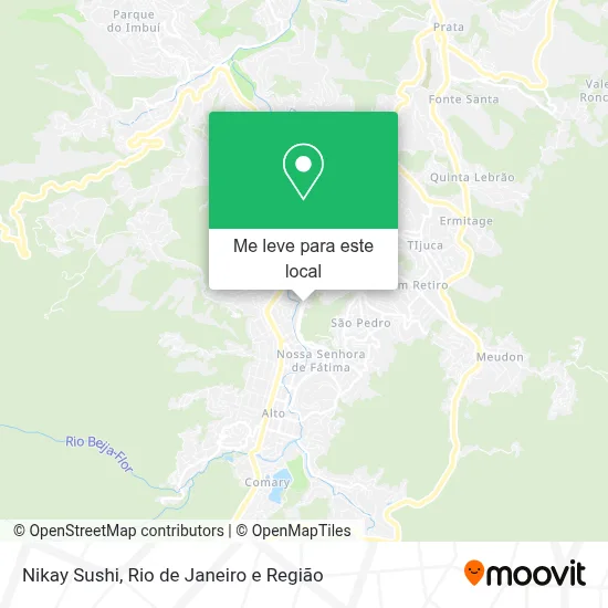 Nikay Sushi mapa