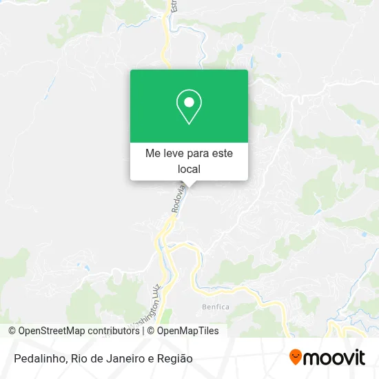 Pedalinho mapa