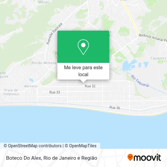Boteco Do Alex mapa