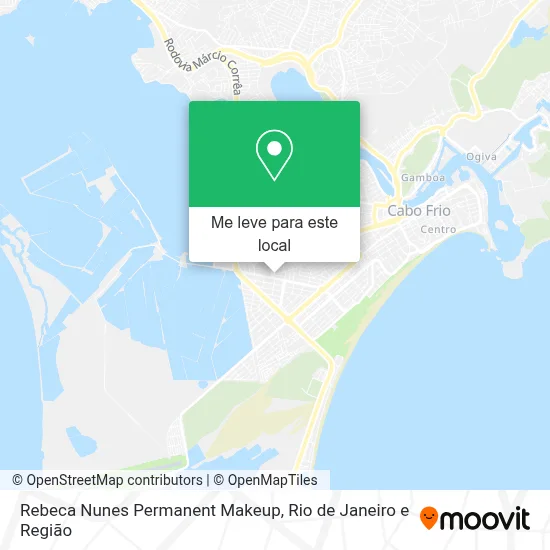 Rebeca Nunes Permanent Makeup mapa