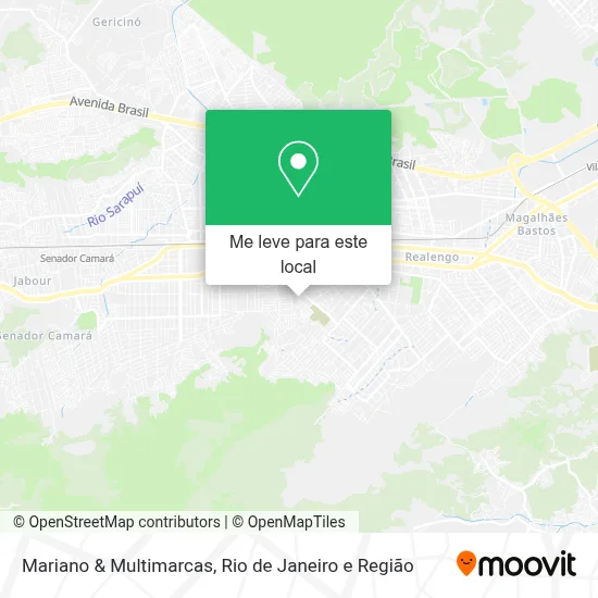 Mariano & Multimarcas mapa