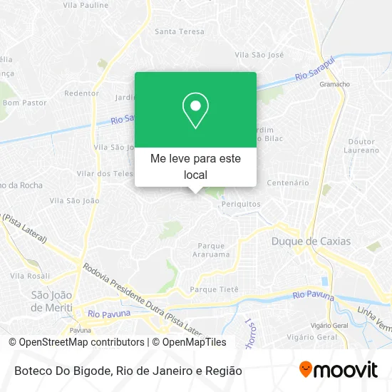 Boteco Do Bigode mapa