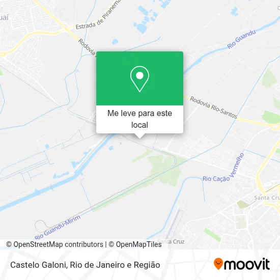 Castelo Galoni mapa
